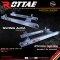 สวิงอาร์ม อลูมิเนียม #แบบยืด 2 นิ้ว #แบบปกติ Rottae SWING ARM ALUMINIUM สี เทา