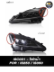 ไฟหน้า Headlights  สำหรับ Lexus   IS250 / IS350   ปี  2006 - 2011 , 2011 , IS250C , ISF