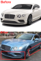 ชุดแต่งลิ้นรอบคันคาร์บอนสำหรับ Bentley Continental 2016-2018