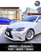 กันชนหน้า F sport ปี 2013 สำหรับ Lexus IS250 / IS350 ปี 2006 - 2011