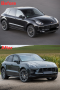 ชุดแต่งสำหรับ Porsche Macan (95B.1 และ 95B.2) รุ่นปี 2014-2021 อัปเกรดเป็นดีไซน์ Turbo Facelift ปี 2021 พร้อมกันชนหน้า-หลัง, ไฟหน้า LED และอุปกรณ์เสริม