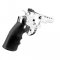 Wingun 701  4 นิ้ว CO2 Revolver SV กริ๊ปมือสีดำ