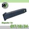 WE Glock 17 / 18C / 34 / 35 BK Magazine