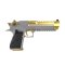 Cybergun Desert Eagle L6 .50 AE SILVER-GOLD