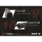 ICS Airsoft : SARSILMAZ SAR 9
