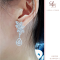 Drop Diamond Earrings