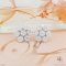 Floral Diamond Earrings