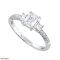 แหวนเพชรสี่เหลี่ยม Emerald Cut