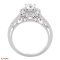 Halo Engagement Ring