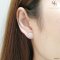 2 in 1 Flower Design Diamond Earrings