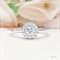 Halo Engagement Ring