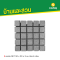 แกรนิต NET 50 x 50 x 3 ซม. สีเทาดำ เรียบ