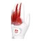 TM24 Graphic Sports Gloves WH/RED