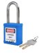 TS-K3-B Safety Padlock แม่กุญแจนิรภัย สีน้ำเงิน ยี่ห้อ T-Safe ขนาด 38 mm.