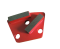 No. 80 polishing block, red, 1 piece, 2 teeth