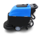 floor scrubber with built-in water absorption