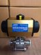 Sirca Actuator Double Acting + Ball Valve 3PC 316L