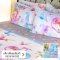 ชุดเครื่องนอน ผ้าฝ้าย exotica ผ้าปูที่นอน 6 ฟุต 5 ฟุต 3.5 ฟุต ปลอกผ้านวม ปลอกหมอน ลายการ์ตูน