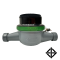Sanwa มาตรวัดนํ้า ซันวา ระบบเฟืองจักร 2 ชั้น Multi-jet Water Meter 1/2″