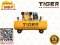 Tiger ชุดปั๊มลมสำเร็จ TGA25-270M 2สูบ 270L มอเตอร์ 5.5HP 380V