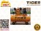 Tiger ชุดปั๊มลมสำเร็จ TGA22-100M 2สูบ 100L มอเตอร์ 3HP 220V