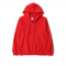 Gildan Full Zip Hooded Red