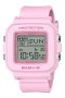 Casio Baby-G นาฬิกาข้อมือผู้หญิง สายเรซิน รุ่น BGD-10-4 - สีชมพู