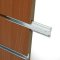 แผ่นไม้โชว์สินค้า Slat wall ชนิดมีร่องอลูมีเนียม