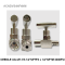 NEEDLE VALVE SUS316 1/4"NPTFX x 1/4"NPTM 6000PSI