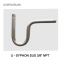 U-SYPHON SUS 3/8"