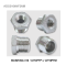 Bushing 316 1/4"NPYF x 1/2" NPTM