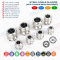 IP68 Brass Multi-Hole Cable Glands, 304/316 Stainless Cable Glands PG & Metric c/w Multi-Orifice (Multi-Entry) Seal
