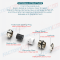 IP68 Brass Multi-Hole Cable Glands, 304/316 Stainless Cable Glands PG & Metric c/w Multi-Orifice (Multi-Entry) Seal