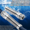 IP68 Flexible Cable Gland Spiral M32x1.5 (Ø15~22mm), Inox Steel 304, 316 or 316L, Sharp Bend Protection, For Extreme Environments
