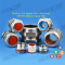 IP68 Waterproof Stainless Steel NPT Electrical Cable Glands with Silicone (Viton, FKM) Sealing Rings