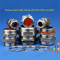 IP68 Waterproof Stainless Steel NPT Electrical Cable Glands with Silicone (Viton, FKM) Sealing Rings