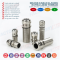 Long Thread Cable Gland, IP68/IP69K Brass Metal Cable Glands with Extralong Thread PG7~PG48 & M12~M63 for Thick Panel