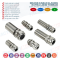 Long Thread Cable Gland, IP68/IP69K Brass Metal Cable Glands with Extralong Thread PG7~PG48 & M12~M63 for Thick Panel