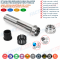 Metal Cable Gland Long Thread IP68, 304/316 Stainless Steel 