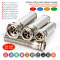 NPT Thread Stainless Steel EMC Cable Glands (Cord Grips) IP68 with Spiral Flex Protector