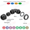 Divided Type Right Angle (90° Elbow) Hermetic Metric Cable Glands IP68 with Locknuts & Flat Gaskets
