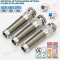 Stainless Steel IP68 Cable Glands, Spiral Strain Relief, Inox 304, 316 or 316L, Metric Pitch, M12~M50