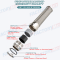 Stainless Steel IP68 Cable Glands, Spiral Strain Relief, Inox 304, 316 or 316L, Metric Pitch, M12~M50