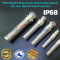 M20 Metallic Flexible Cable Gland, Waterproof IP68 Brass Cable Gland Connector with Anti-flexure Guard for 6-12mm Wire