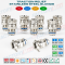 Type 316L, 316, 304 Stainless Steel IP68 Cable Gland M100x2.0 Metric Thread (EN 60423) for 78mm~84mm Cables