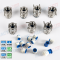 Type 316L, 316, 304 Stainless Steel IP68 Cable Gland M100x2.0 Metric Thread (EN 60423) for 78mm~84mm Cables