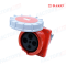 DAKO PLUG  HTN3341 เพาเวอร์ปลั๊กเต้ารับฝังเฉียงกันน้ำ ( FLANGED SOCKETS IP67 )
