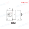 DAKO DKPM1-420 STAINLESS สวิทช์ลูกบิดกันน้ำ พร้อมกล่องสแตนเลส