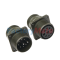 KD3100 Circular Military Connectors, KD3100 Class A MS3100 Class A Wall mounting receptacle