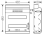 KV9236 : KV Small-type Distribution Boards up to 63 A  KV Circuit breaker boxes 3-54 modules Circuit breaker box